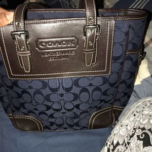 Coach Signature Tote Bag